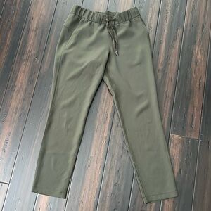 Lululemon Athletica Olive Green Joggers